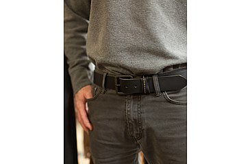 Image of Lejon Ranchero Leather Belt - Mens, Black, 36, VA-80071-36