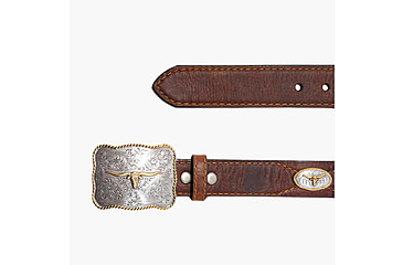 Image of Lejon Texas Leather Belt - Mens, Brown, 40, VB-8102-40