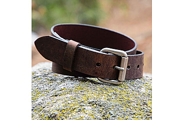 Image of Lejon Tracer Leather Belt - Mens, Brown, 40, VA-66242-40