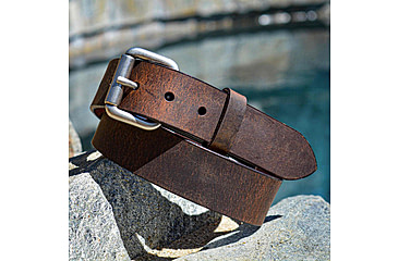 Image of Lejon Tracer Leather Belt - Mens, Brown, 40, VA-66242-40