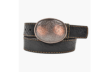 Image of Lejon Tuscon Copper Leather Belt - Womens, Black, Medium, VB-66121-M