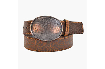 Image of Lejon Tuscon Copper Leather Belt - Womens, Brown, Large, VB-66122-LRG