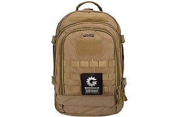 Image of Loaded Gear GX-500 Crossover Utility Backpack, Padded Laptop Sleeve, Side Compression Straps, Dark Earth, 7.08 x 10 x 17.72 In BI12614