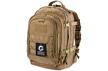 Image of Loaded Gear GX-500 Crossover Utility Backpack, Padded Laptop Sleeve, Side Compression Straps, Dark Earth, 7.08 x 10 x 17.72 In BI12614