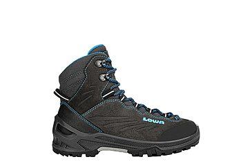 Image of Lowa Cadin GTX Mid Junior - Unisex, Anthracite/Turquoise, M360, 197827026310