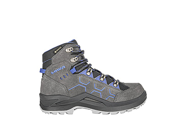Image of Lowa Kody Evo GTX Mid Junior - Unisex, Anthracite/Blue, M300, 197827026099