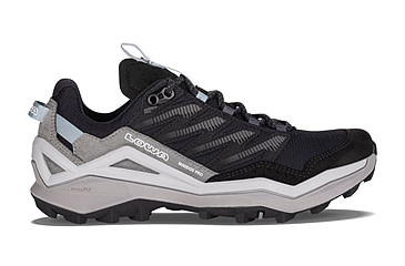 Image of Lowa Maddox Pro GTX Lo Hiking Shoes - Mens, Black/Grey, 12, 197827041177