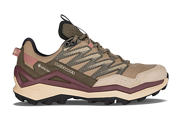 Image of Lowa Maddox Pro GTX Lo Hiking Shoes - Womens, Desert/Old Rose, 8.5, 197827041986