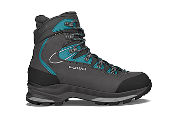 Image of Lowa Mauria Evo GTX Hiking Shoes - Womens, Narrow, Anthracite/Turquoise, 7.5, 197827047773