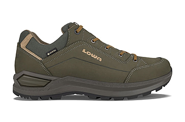 Image of Lowa Renegade Evo GTX Lo Hiking Shoes - Mens, Olive/Beige, 7.5, 197827013877