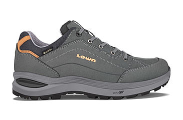Image of Lowa Renegade Evo GTX Lo Hiking Shoes - Womens, Wide, Graphite/Apricot, 10, 197827048480
