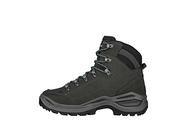 Image of Lowa Renegade Evo GTX Mid Ws - Womens, Asphalt/Turquoise, 7, 197827027232