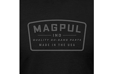 Image of Magpul Industries Go Bang Parts Graphic T-Shirts - Mens, Black Cotton/Polyester Short Sleeve, Medium, MAG1526-001-M