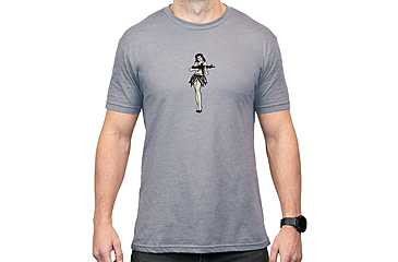 Image of Magpul Industries Hula Girl CVC Graphic T-Shirt - Men's, Charcoal, Extra Large, MAG1117-010-XL