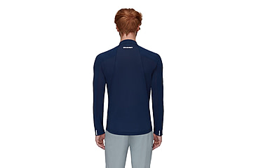 Image of Mammut Aenergy FL Half Zip Longsleeve - Mens, Marine, Large, 1016-01330-5118-115
