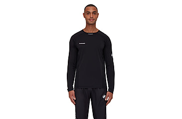 Image of Mammut Aenergy FL Longsleeve - Mens, Black, Large, 1016-01370-0001-115