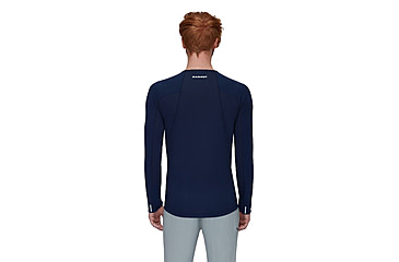 Image of Mammut Aenergy FL Longsleeve - Mens, Marine, Large, 1016-01370-5118-115