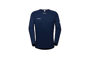 Image of Mammut Aenergy FL Longsleeve - Mens, Marine, Large, 1016-01370-5118-115
