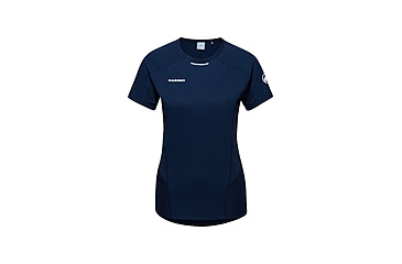 Image of Mammut Aenergy FL T-Shirts - Womens, Marine, Large, 1017-05020-5118-115