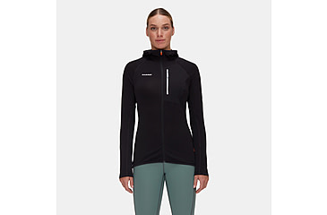 Image of Mammut Aenergy Light ML Hooded Jacket - Womens, Black, Medium, 1014-05551-0001-114