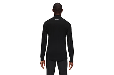 Image of Mammut Aenergy ML Half Zip Pull Top - Mens, Black, XXL, 1016-01100-0001-117