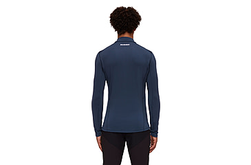 Image of Mammut Aenergy ML Half Zip Pull Top - Mens, Marine, M, 1016-01100-5118-114