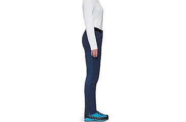 Image of Mammut Aenergy SO Hybrid Pants - Womens, Short, Marine, US 10, 1021-00960-5118-40-20