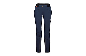 Image of Mammut Aenergy SO Hybrid Pants - Womens, Short, Marine, US 10, 1021-00960-5118-40-20