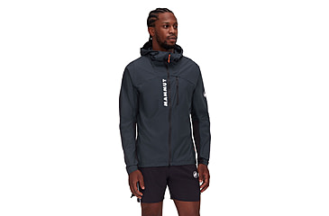 Image of Mammut Aenergy WB Hooded Jacket - Mens, Black, XL, 1012-00581-0001-116