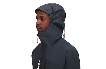 Image of Mammut Aenergy WB Hooded Jacket - Mens, Black, XL, 1012-00581-0001-116