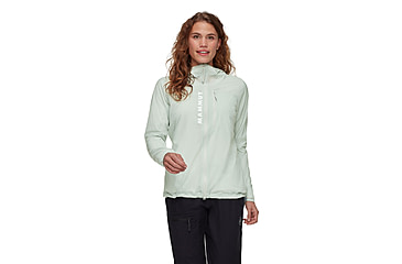 Image of Mammut Aenergy WB Hooded Jacket - Womens, Silver Sage, S, 1012-00591-1288-113