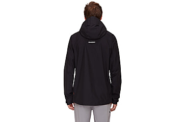Image of Mammut Alto Light HS Hooded Jacket - Mens, Black, Extra Large, 1010-30660-0001-116