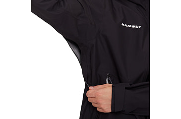 Image of Mammut Alto Light HS Hooded Jacket - Mens, Black, Extra Large, 1010-30660-0001-116