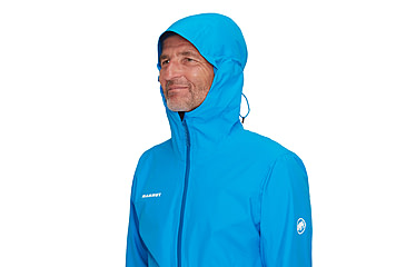 Image of Mammut Alto Light HS Hooded Jacket - Mens, Glacier Blue, XXL, 1010-30660-50589-117