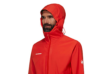 Image of Mammut Alto Light HS Hooded Jacket - Mens, Mammut Red, M, 1010-30660-3778-114