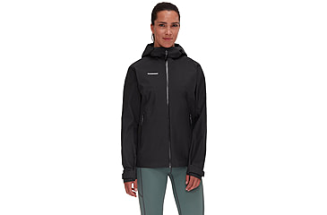 Image of Mammut Alto Light HS Hooded Jacket - Womens, Black, Medium, 1010-30670-0001-114