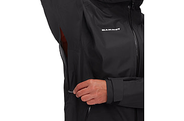 Image of Mammut Alto Light HS Hooded Jacket - Womens, Black, Medium, 1010-30670-0001-114
