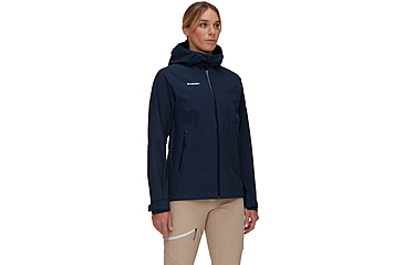 Image of Mammut Alto Light HS Hooded Jacket - Womens, Marine, Medium, 1010-30670-5118-114