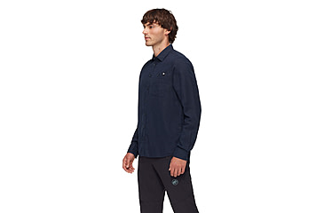 Image of Mammut Alvra Summer Long Sleeve Shirt - Mens, Marine, 3XL, 1015-01570-5118-118