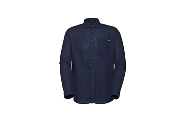 Image of Mammut Alvra Summer Long Sleeve Shirt - Mens, Marine, 3XL, 1015-01570-5118-118