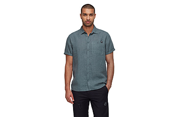Image of Mammut Alvra Summer Shirt - Mens, Strata, XXL, 1015-01580-00789-117