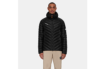 Image of Mammut Broad Peak IN Hooded Jacket - Mens, Black, Large, 1013-02962-0001-115