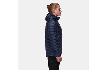 Image of Mammut Broad Peak IN Hooded Jacket - Mens, Marine/Black, Large, 1013-02961-5975-115