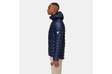 Image of Mammut Broad Peak IN Hooded Jacket - Mens, Marine/Black, Extra Large, 1013-02962-5975-116