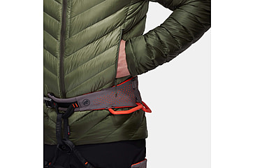 Image of Mammut Broad Peak IN Hooded Jacket - Mens, Marsh/Dark Marsh, Medium, 1013-02961-40300-114
