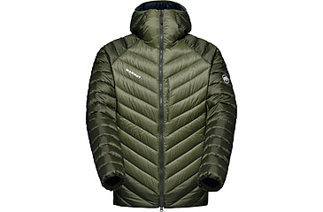 Image of Mammut Broad Peak IN Hooded Jacket - Mens, Marsh/Dark Marsh, Medium, 1013-02961-40300-114