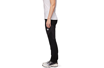 Image of Mammut Courmayeur SO Pants - Womens, Black, US 2 Regular, 1021-00660-0001-32
