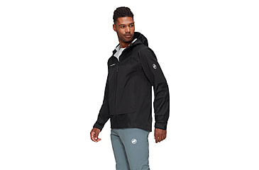 Image of Mammut Ducan Guide HS Hooded Jacket - Mens, Black, 3XL, 1010-31380-0001-118