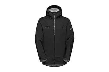 Image of Mammut Ducan Guide HS Hooded Jacket - Mens, Black, 3XL, 1010-31380-0001-118