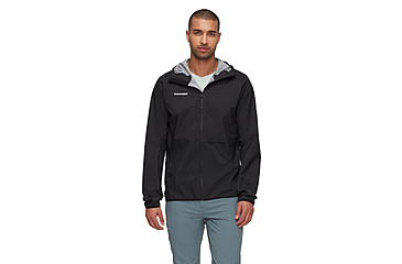 Image of Mammut Ducan Light HS Hooded Jacket - Mens, Black, S, 1010-31470-0001-113